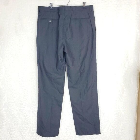 J.Ferrar JF black stripe dress pants 36x32 - Picture 3 of 5